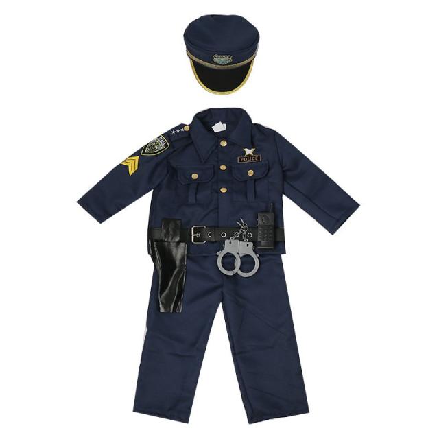 ハロウィン 衣装 子供用 警官 ポリス 仮装 コスチューム 警察 キッズ